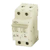 کلید مینیاتوری 32 آمپر دو فاز AC الکترو کاوه کد 32A-6KA-2P