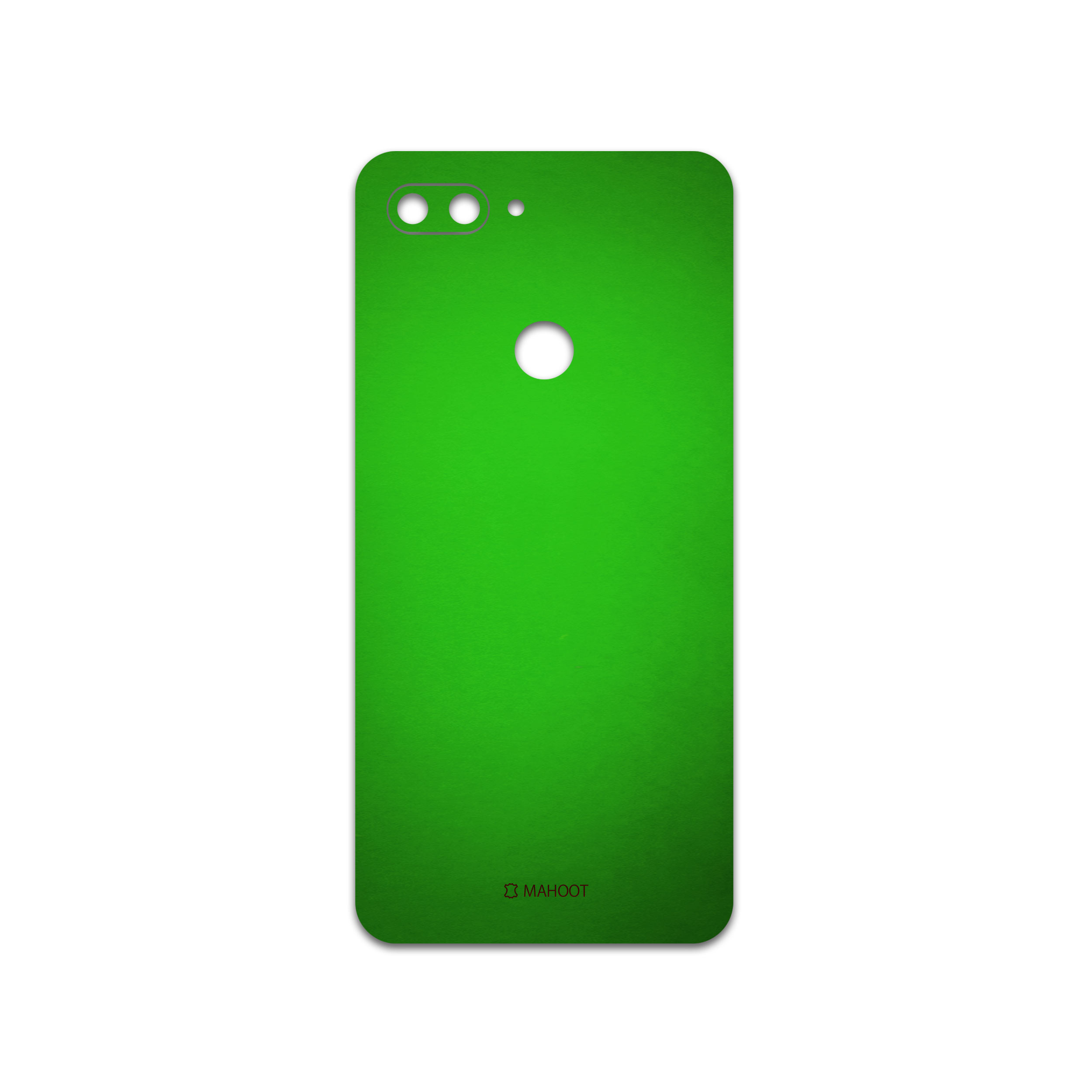 برچسب پوششی ماهوت مدل Metallic-Green مناسب برای گوشی موبایل شیائومی Mi 8 Lite