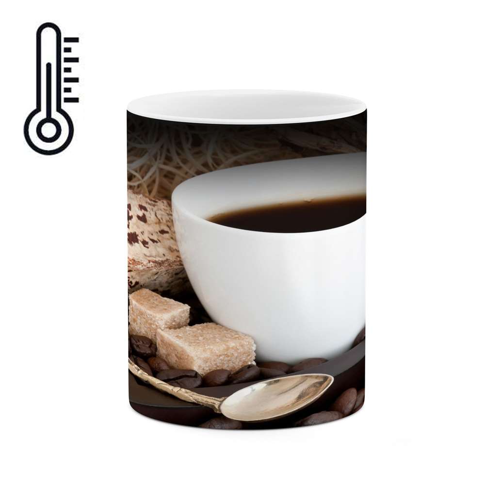 ماگ حرارتی کاکتی طرح قهوه مدل mgh15494