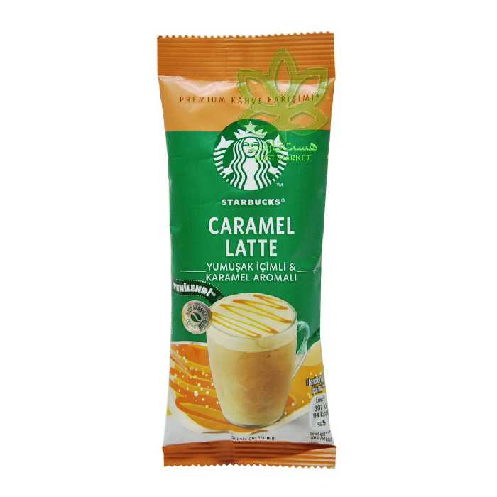 قهوه فوری کارامل لاته 14 گرم استارباکس - starbucks