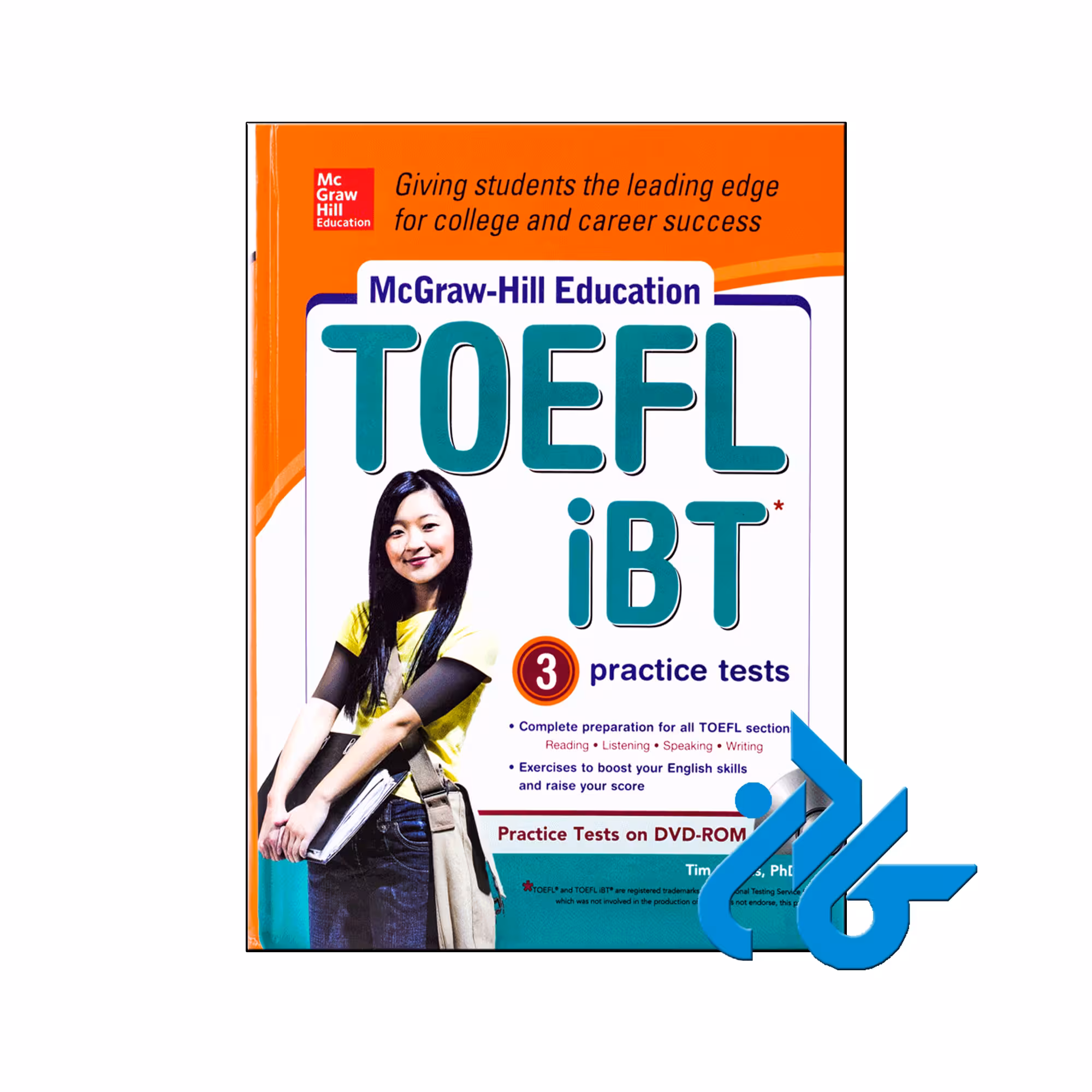خرید کتاب McGraw Hill Education TOEFL iBT with 3 Practice | فروشگاه کـــادن