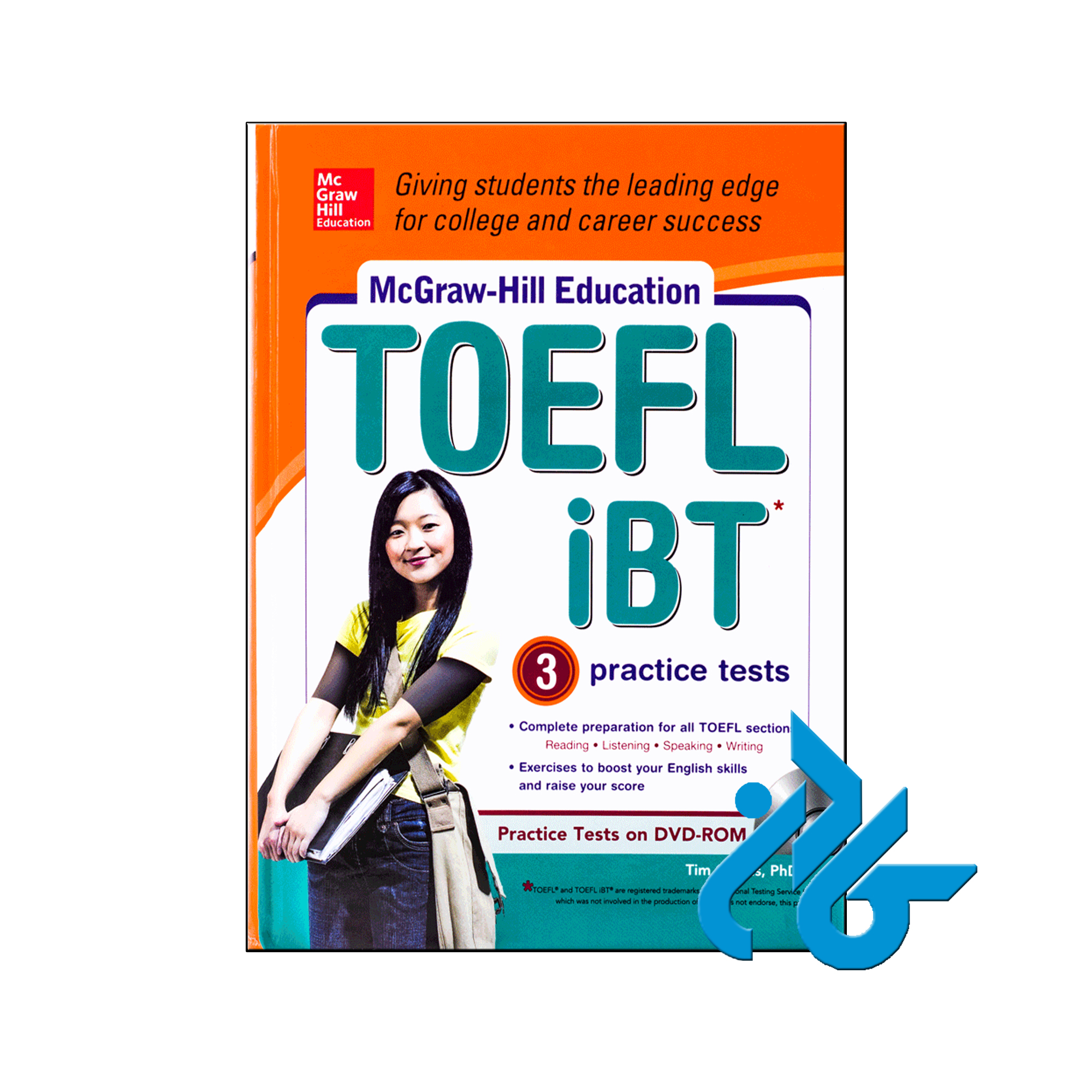 خرید کتاب McGraw Hill Education TOEFL iBT with 3 Practice | فروشگاه کـــادن