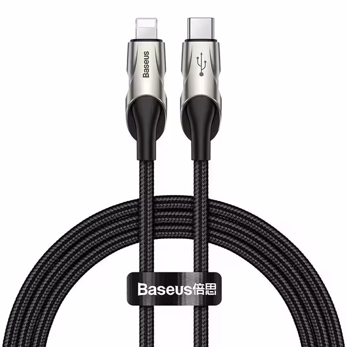 کابل تبدیل USB-C به لایتنینگ باسئوس مدل CATLYY-01 طول 1 متر