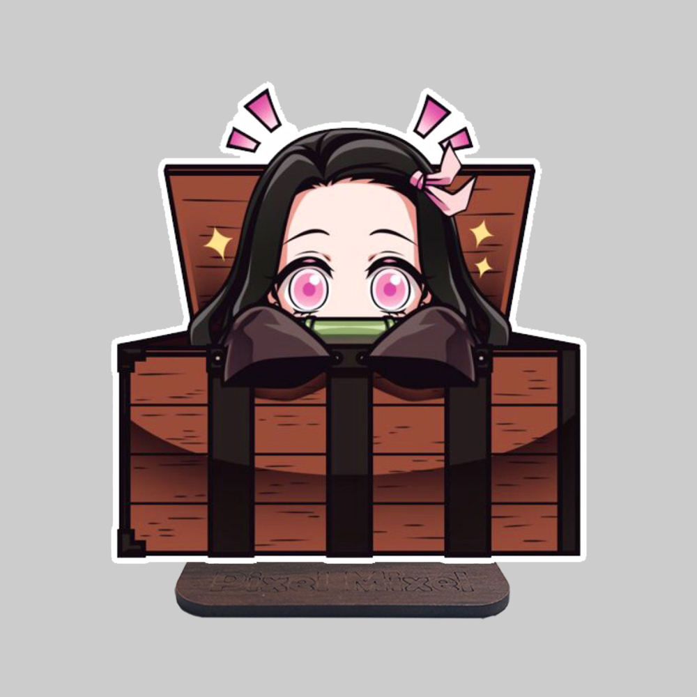 استند رومیزی پیکسل میکسل مدل انیمه شیطان کش نزوکو