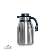 فلاسک 2 لیتری استیل دکمه وسط یونیک کد 1838