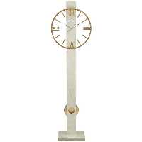 ساعت کنار سالنی لوتوس مدل LONGPORT کد WFC-14141 رنگ WHITE