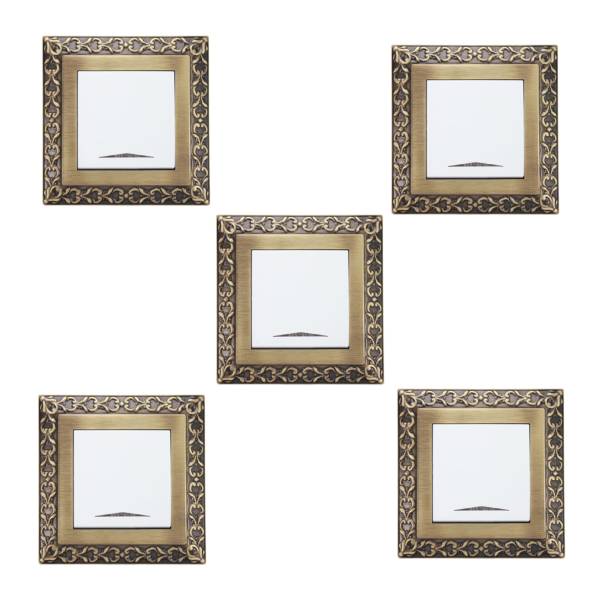 کلید تک پل پارت الکتریک مدل کلاسیک کد 3896W4011 بسته 5 عددی