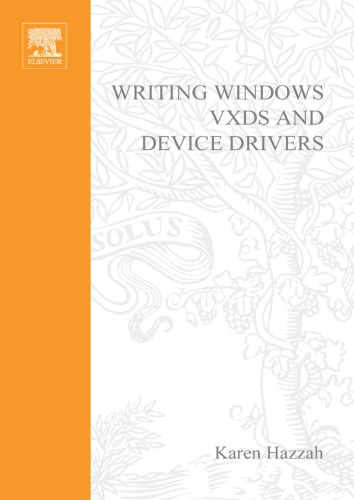 خرید و دانلود نسخه کامل کتاب Writing Windows VxDs and Device Drivers,