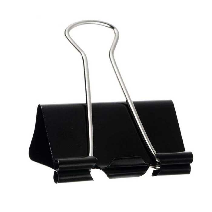 گیره کاغذ دیاموند مدل 40MM بسته 12 عددی