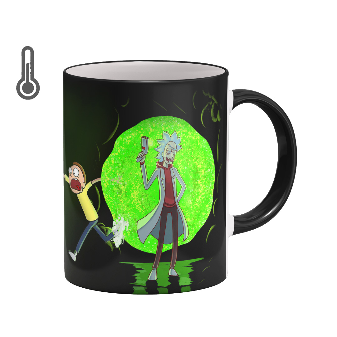 ماگ حرارتی بیگ ماگ مدل ریک و مورتی کد 5030