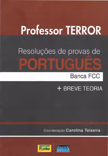 خرید و دانلود نسخه کامل کتاب Resolução de Provas de Português - Banca FCC
