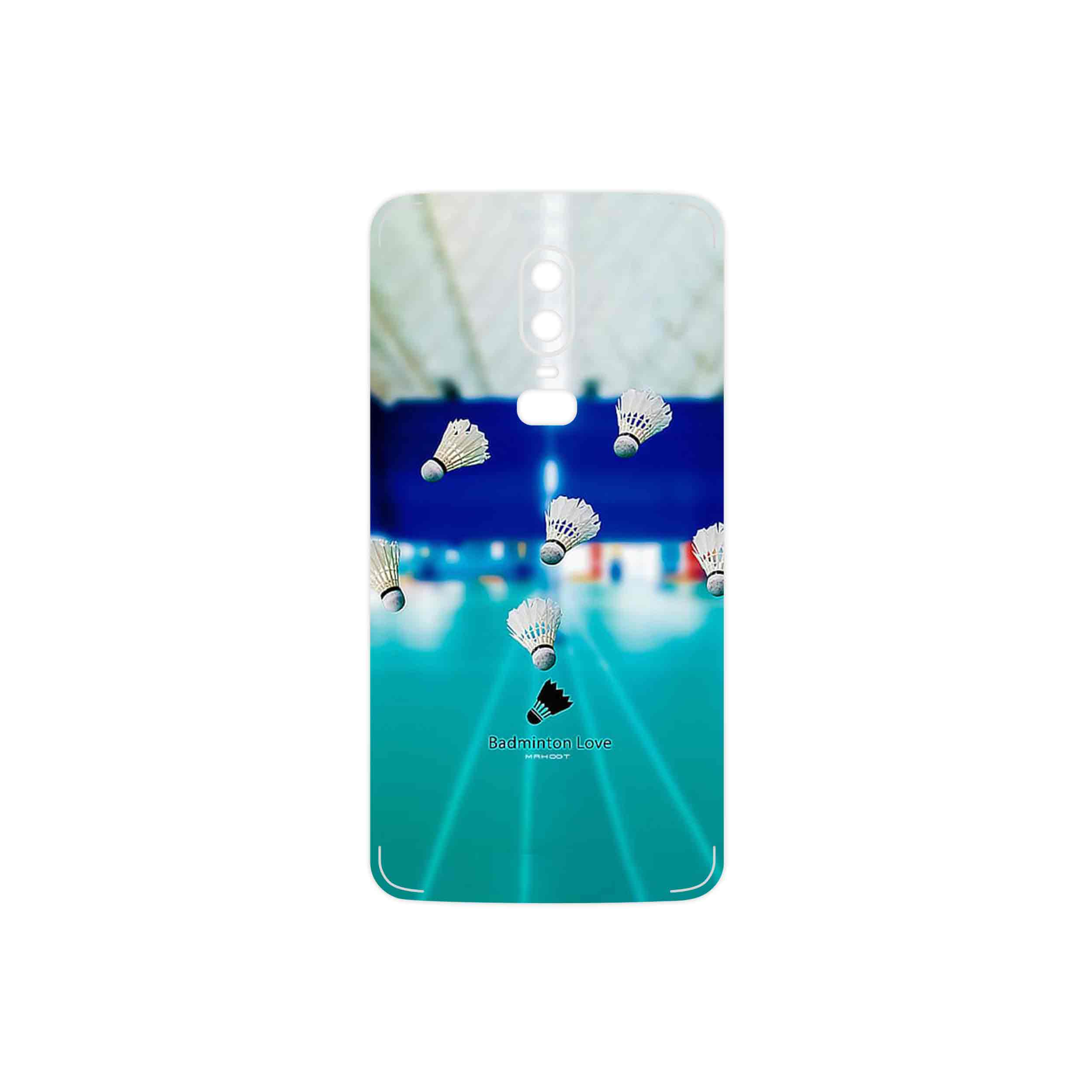 برچسب پوششی ماهوت مدل Badminton مناسب برای گوشی موبایل وان پلاس 6