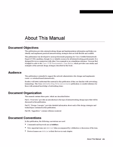 خرید و دانلود نسخه کامل کتاب Cisco CCIE Fundamentals: Network Design