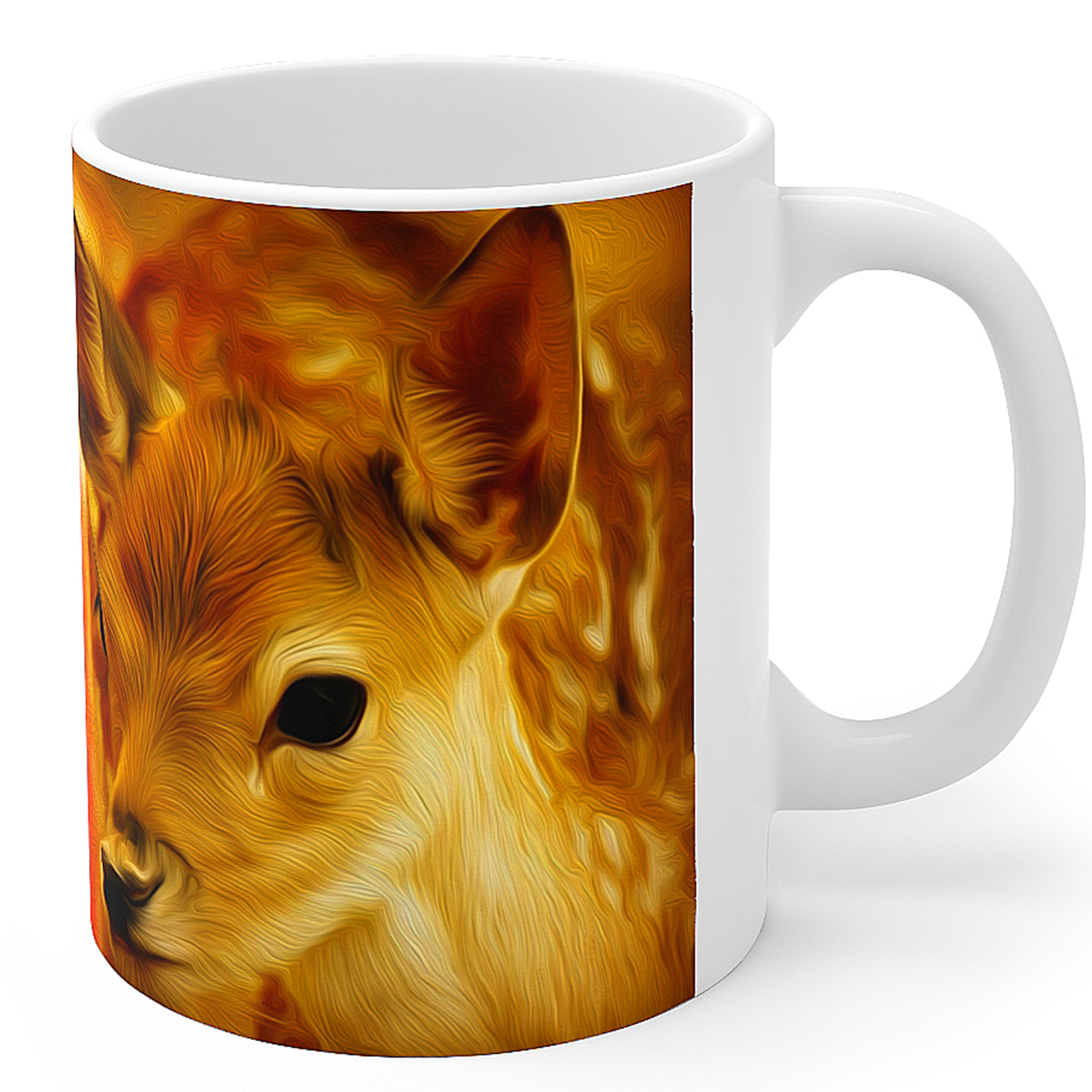 ماگ طرح آهو مدل A29