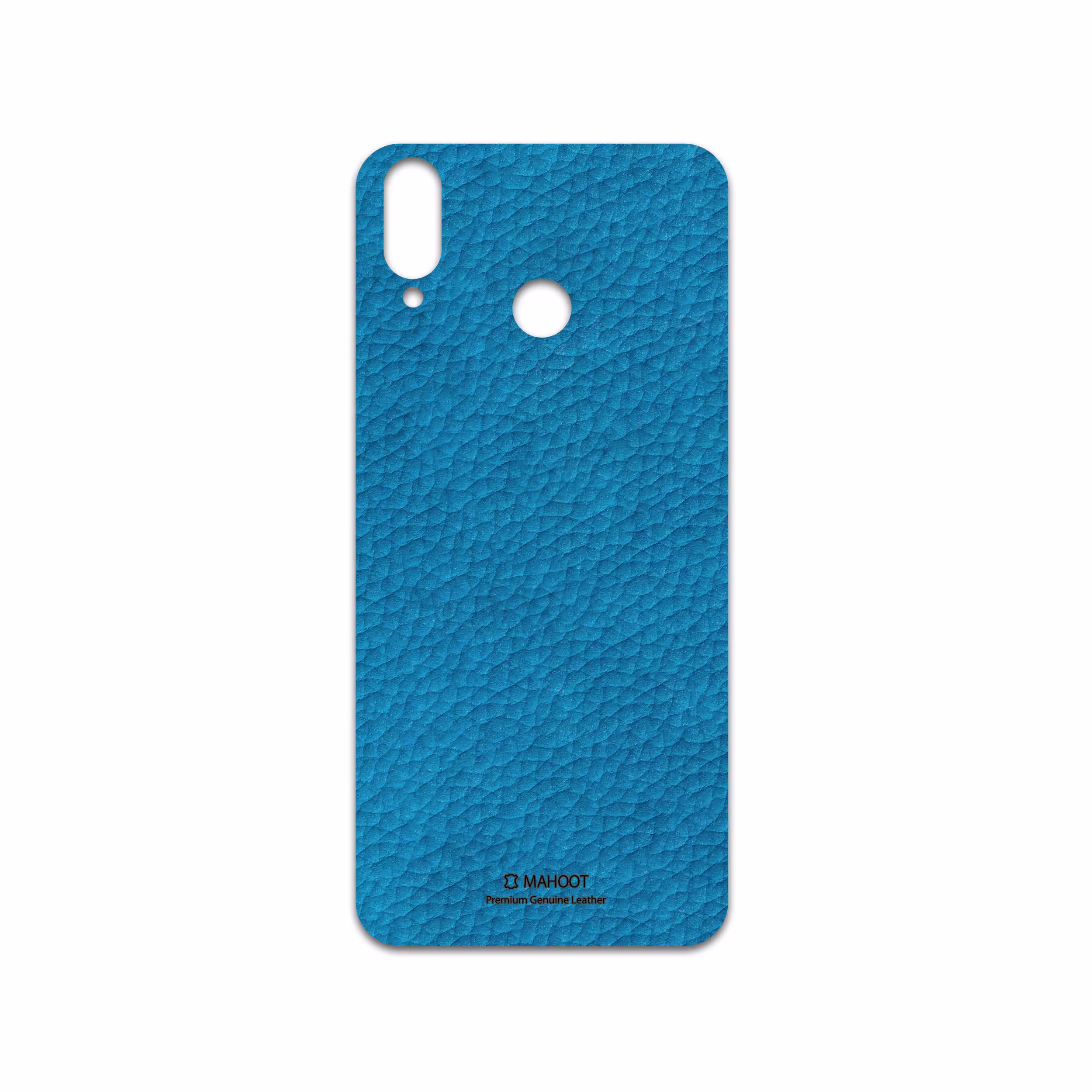 برچسب پوششی ماهوت مدل Blue-Leather مناسب برای گوشی موبایل جی پلاس Q10