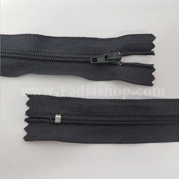 زیپ 50 لباسی طوسی تیره