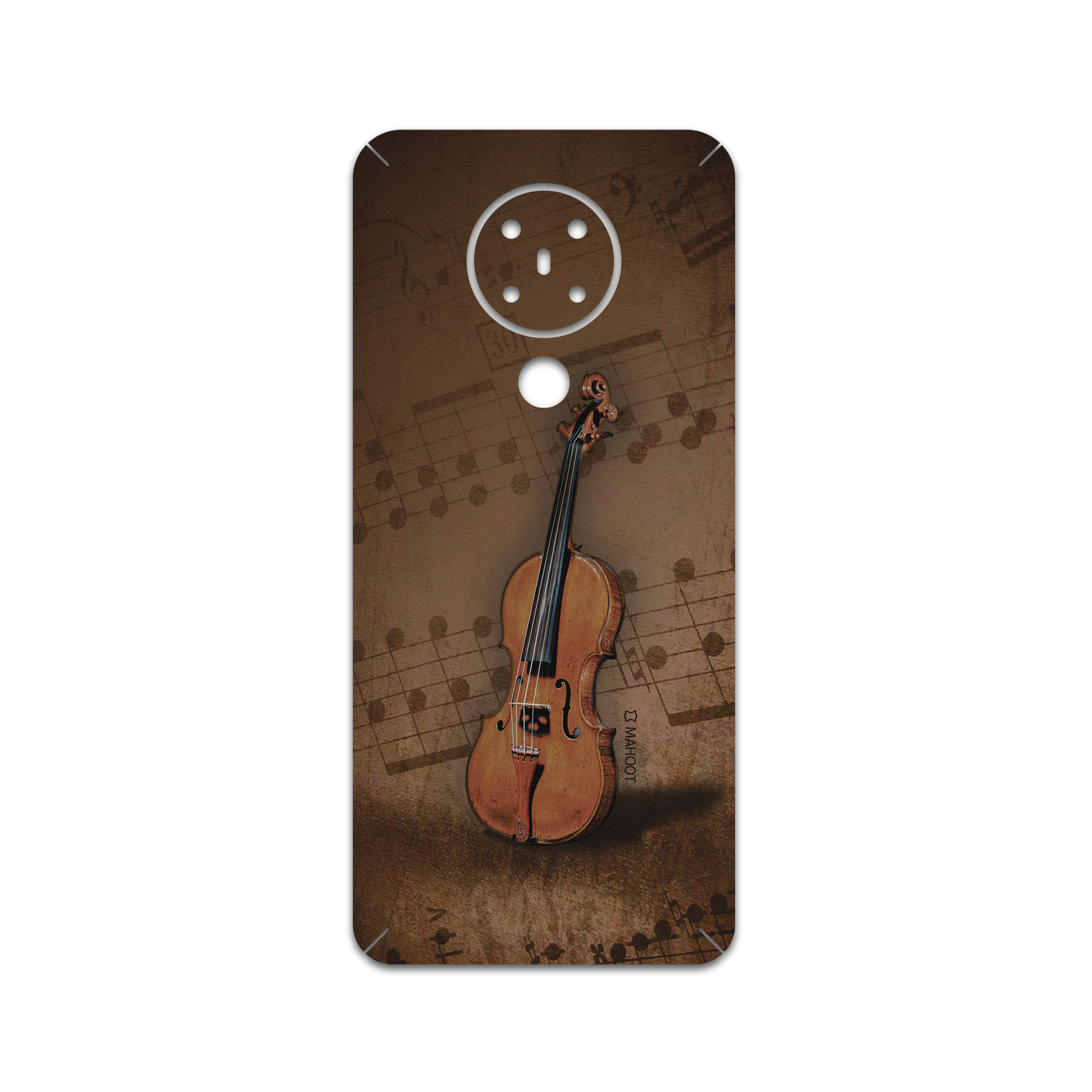 برچسب پوششی ماهوت مدل Violin-Instrument مناسب برای گوشی موبایل نوکیا 5.3