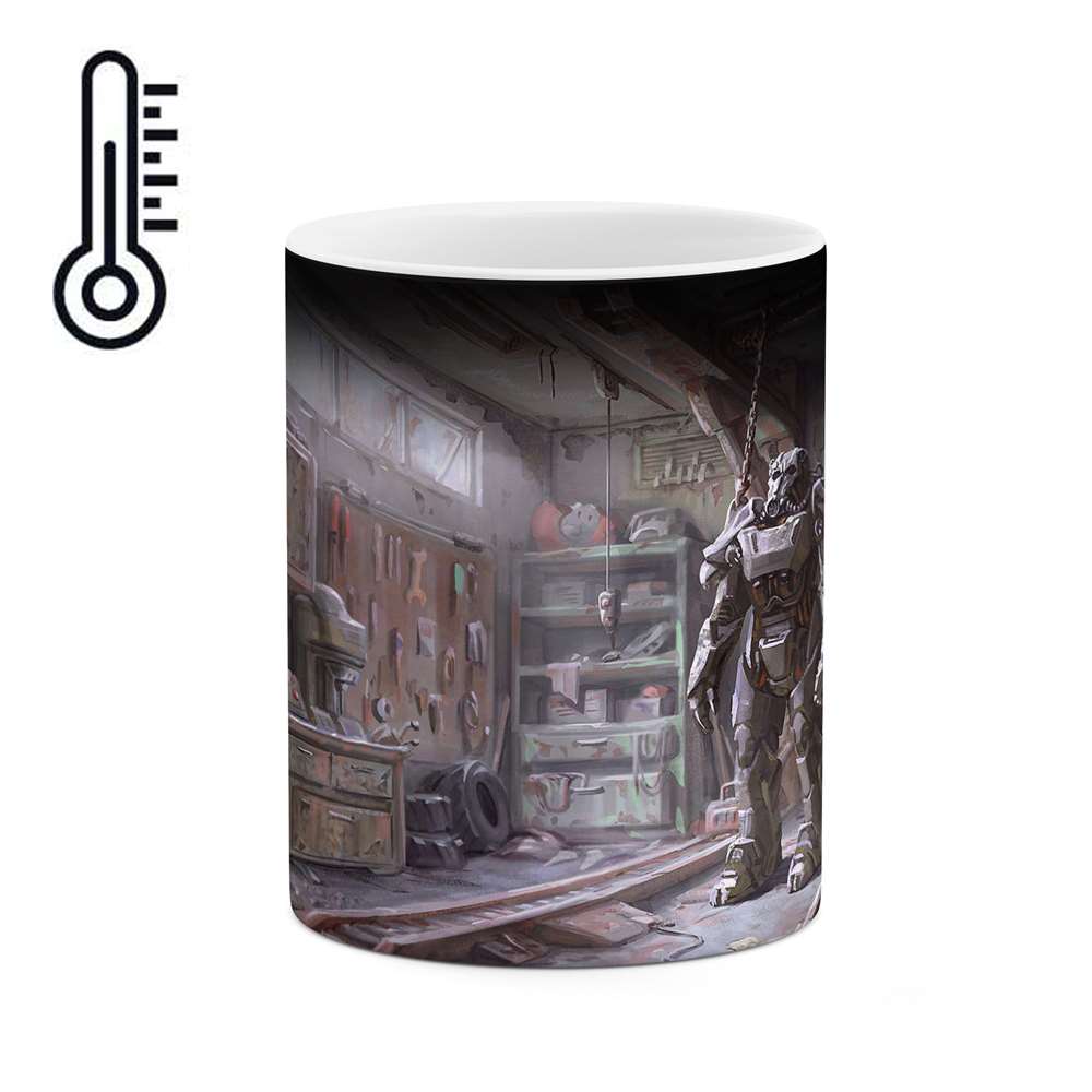 ماگ حرارتی طرح بازی Fallout مدل mgph12187