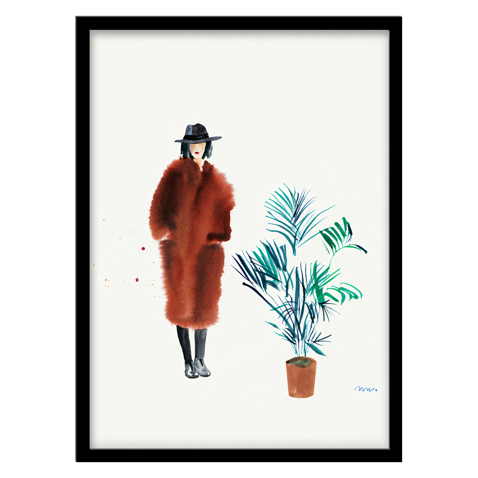 تابلو فورنیمو مدل لایف‌استایل مدرن و مینیمال کد 03192B