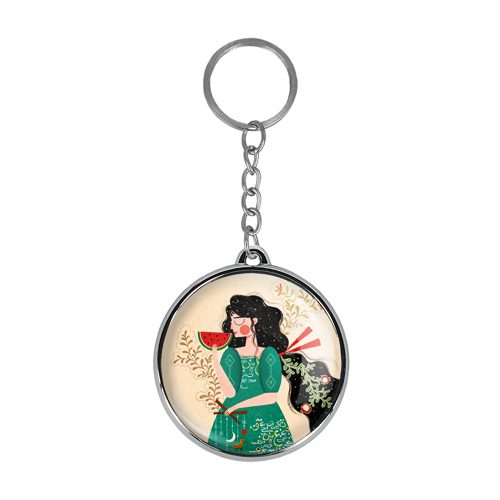 جاکلیدی خندالو طرح شب یلدا مدل دوطرفه کد 2040320395