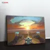تابلوی ونسونی طرح Harley Goes On سایز 50x70