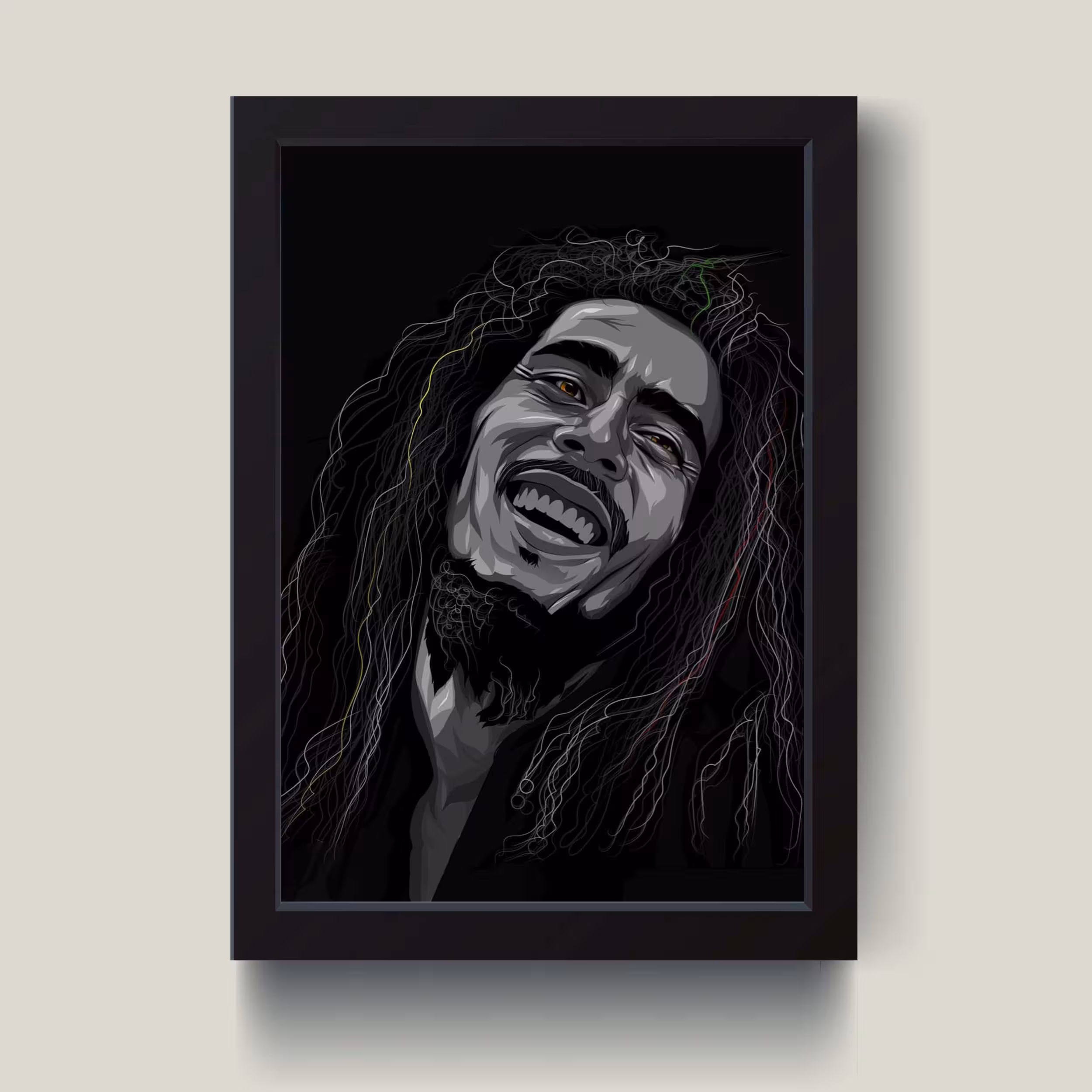 تابلو مدل Bob Marley باب مارلی کدm50126