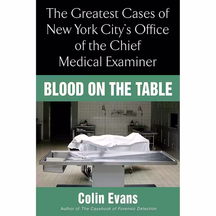 کتاب Blood On the Table اثر Colin Evans انتشارات Berkley