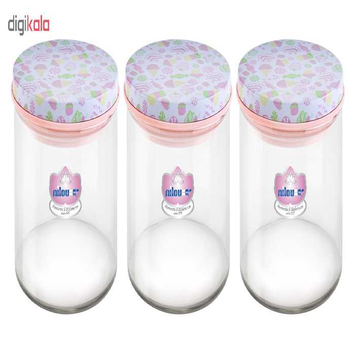 بانکه نیلوفر مدل هرا کد 5 بسته 3 عددی