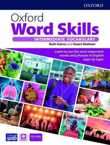 Oxford Word Skills Intermediate 2nd کتاب اکسفورد ورد اسکیلز اینترمدییت اندازه رحلی (A4)