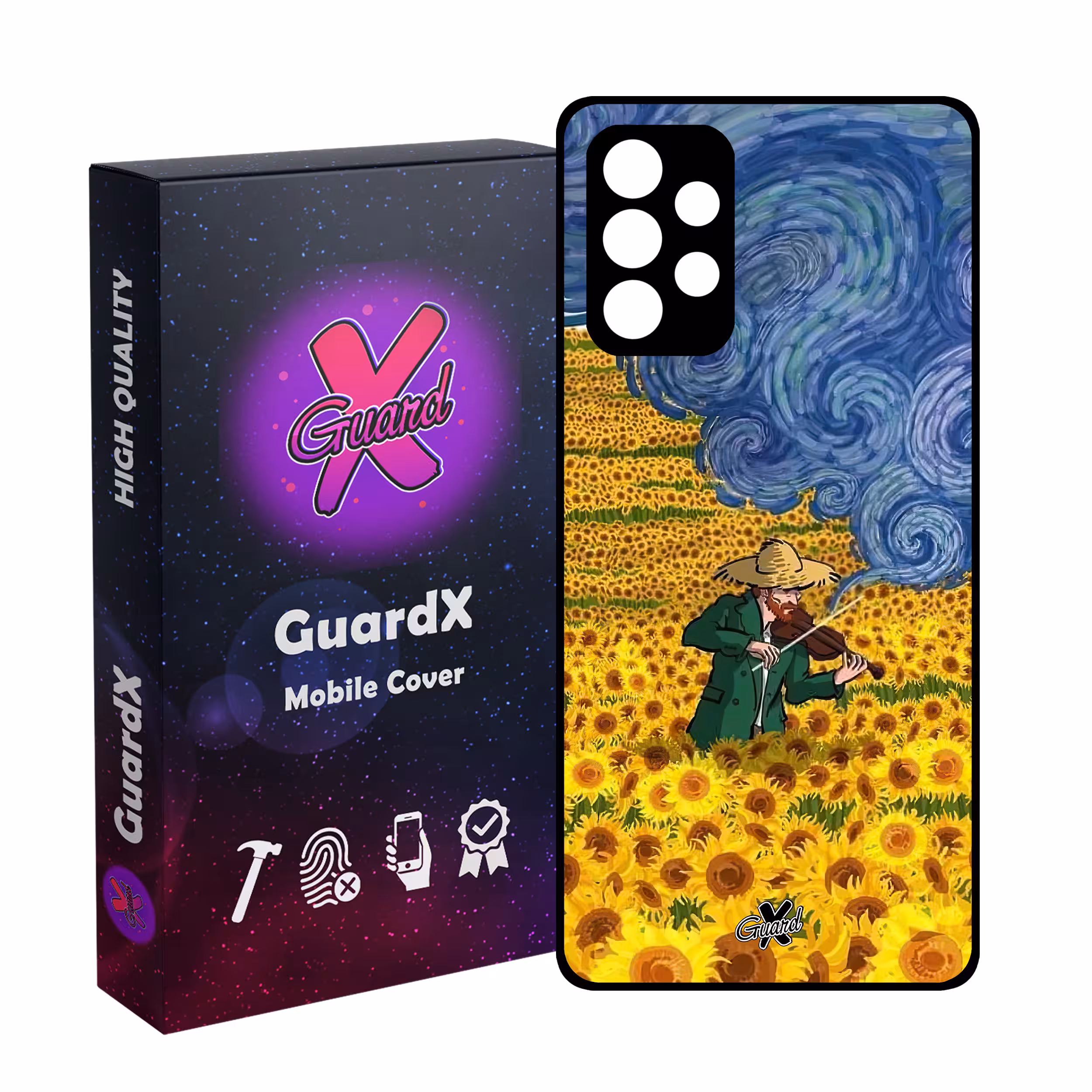 کاور گارد ایکس طرح Art مدل Glass10580 مناسب برای گوشی موبایل سامسونگ Galaxy A33 5G