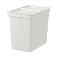 سطل زباله پلاستیکی 22 لیتر ایکیا مدل HALLBAR