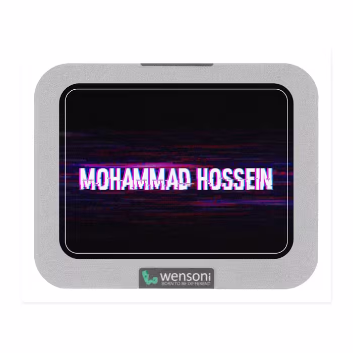 برچسب تاچ پد دسته بازی پلی استیشن 4 ونسونی طرح Mohammad Hossein