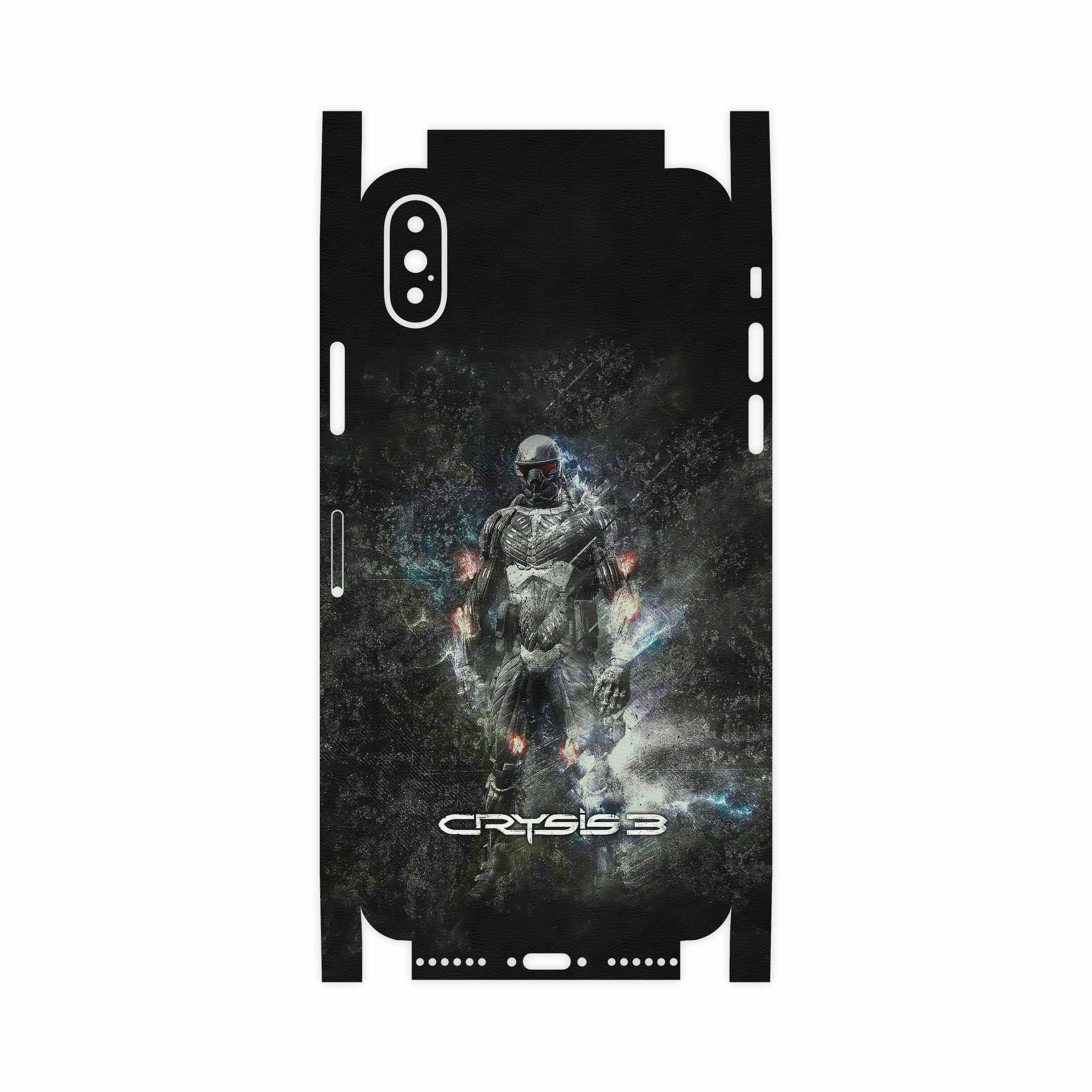برچسب پوششی ماهوت مدل Crysis-FullSkin مناسب برای گوشی موبایل اپل iPhone X