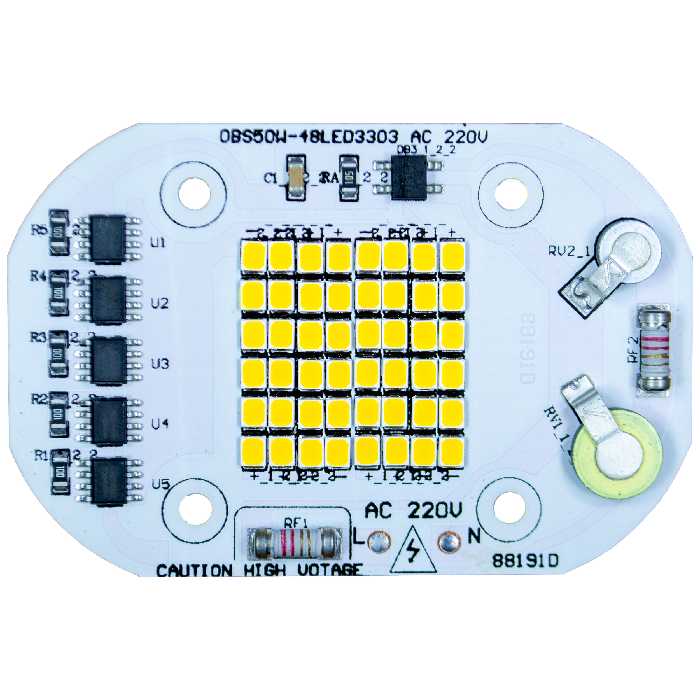 چیپ لامپ ال ای دی 50 وات مدل SEOL-220V