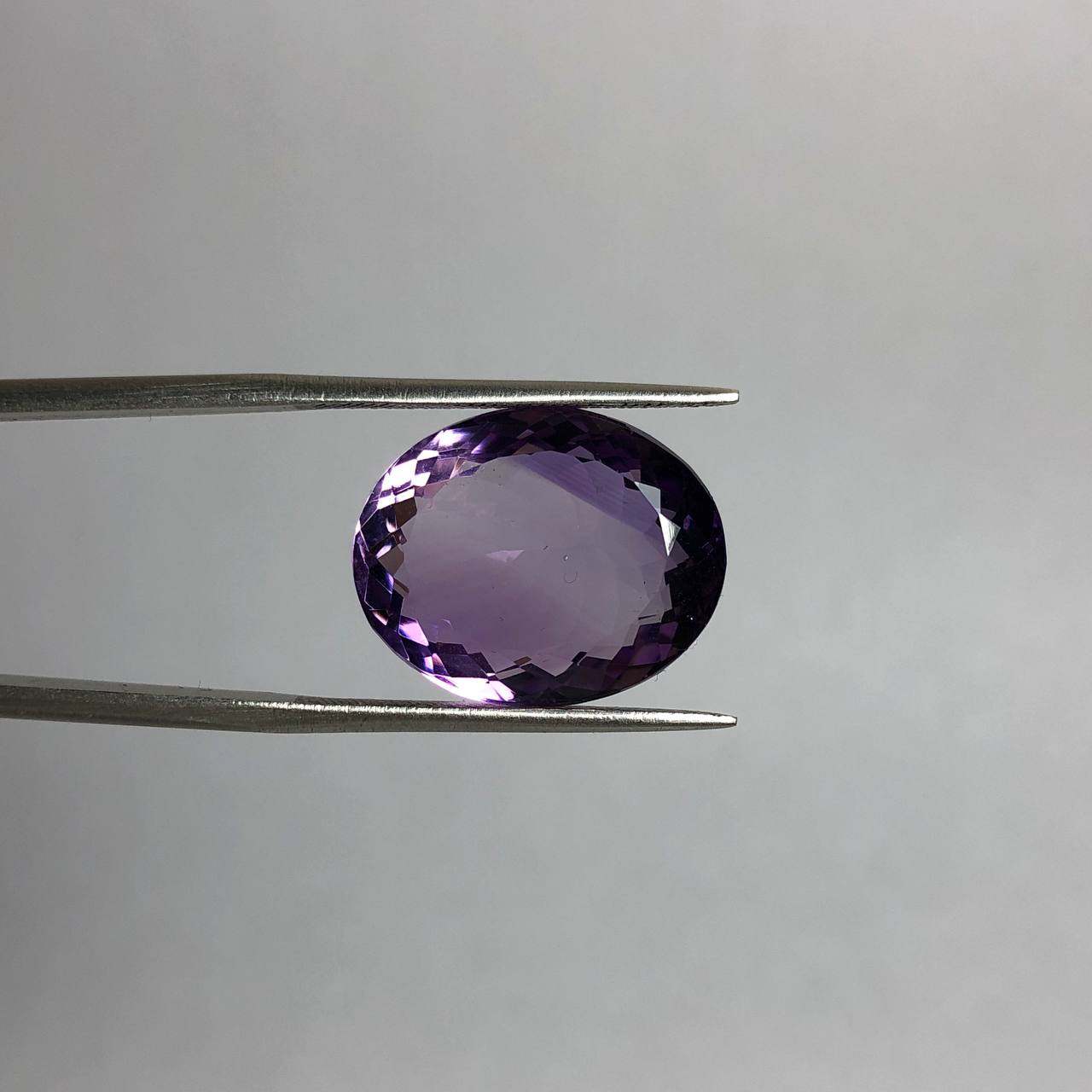 سنگ قیمتی آمیتیست لوندر طبیعی برزیل 240268