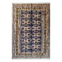 فرش قدیمی دستبافت یک و نیم متری مدل MG33