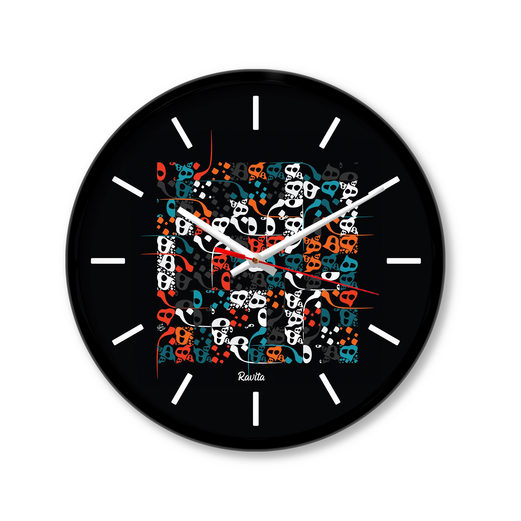 ساعت رومیزی مدل حروفنگاری کد 1415