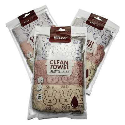 دستمال نظافت بیلو طرح خرگوش بسته 3 عددی