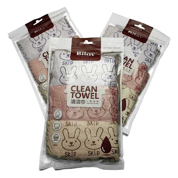 دستمال نظافت بیلو طرح خرگوش بسته 3 عددی