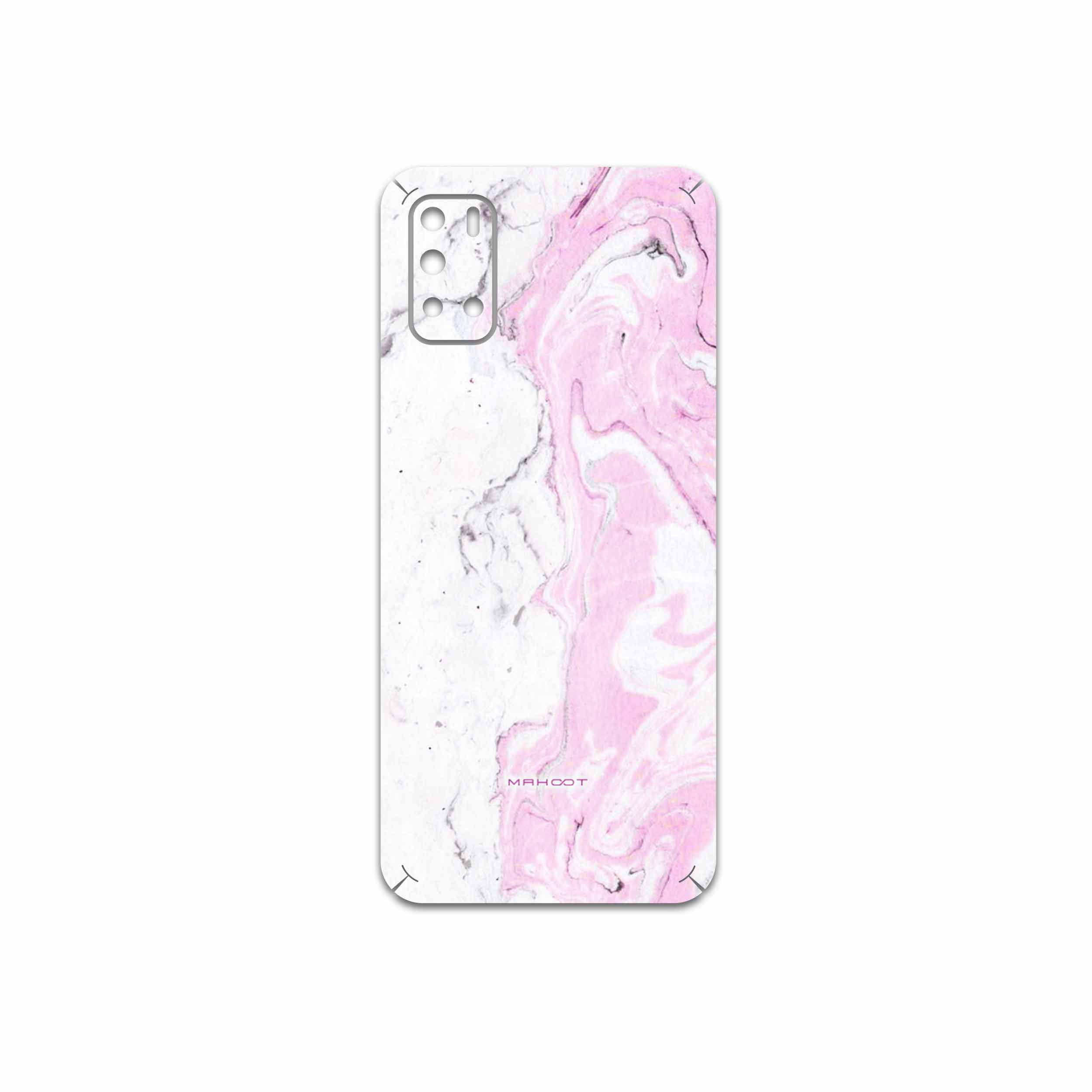 برچسب پوششی ماهوت مدل Blanco-Pink-Marble مناسب برای گوشی موبایل جی پلاس Z10