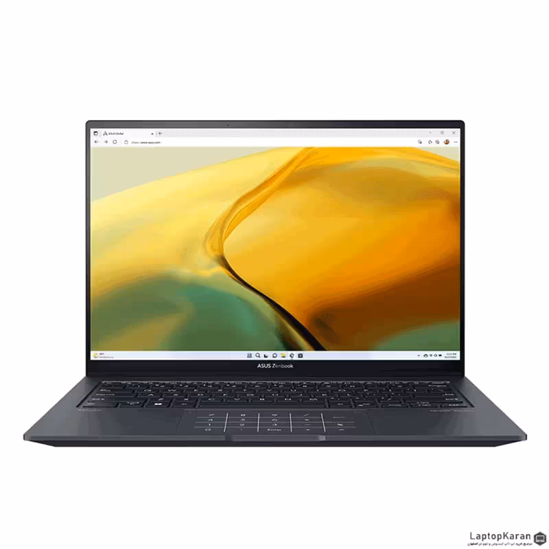 لپ تاپ ایسوس ZenBook 14 OLED UX3404VA پردازنده Core i9(13900H) رم 16GB حافظه 512GB SSD گرافیک Intel - لپتاپ کاران