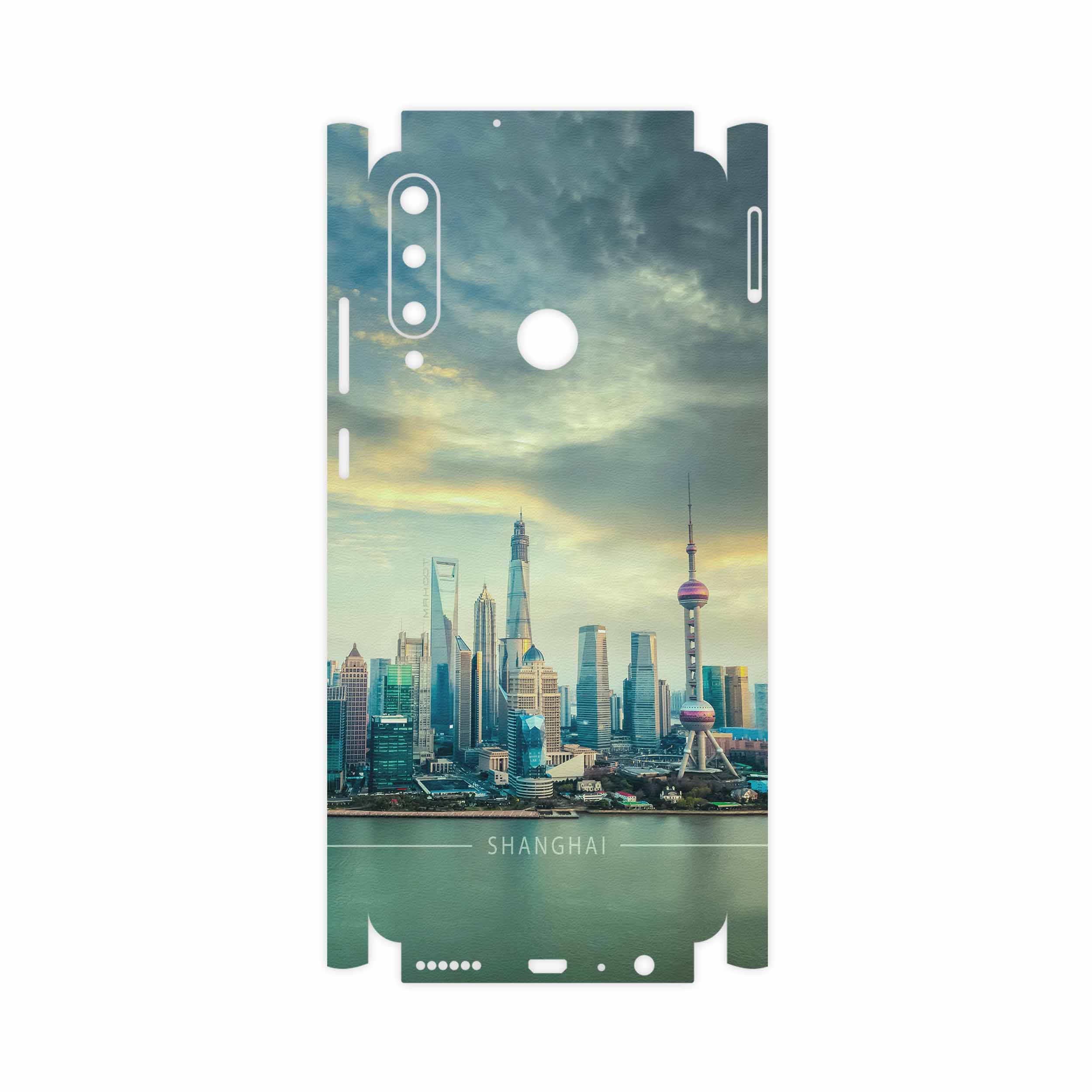 برچسب پوششی ماهوت مدل Shanghai City-FullSkin مناسب برای گوشی موبایل هوآوی Y6p