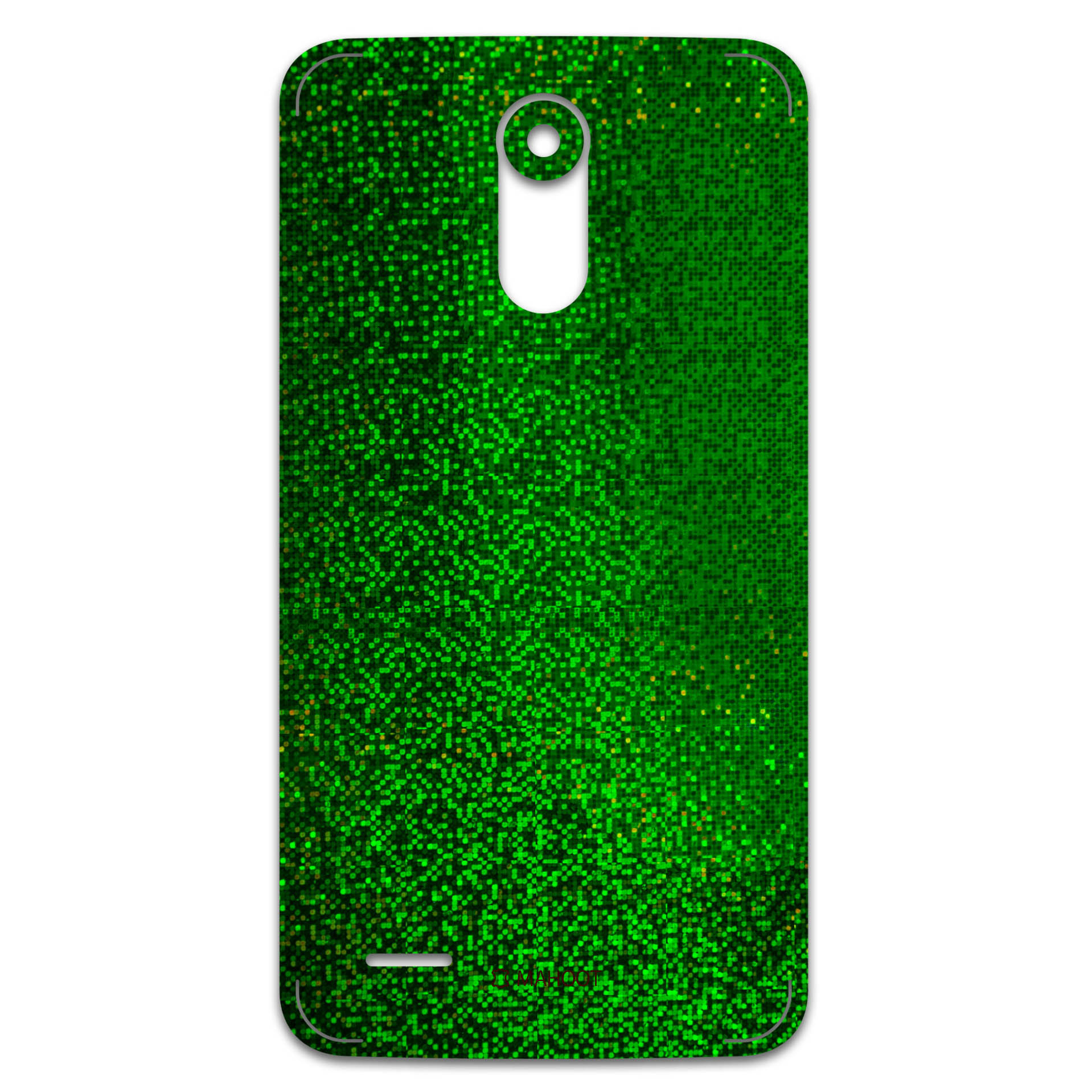 برچسب پوششی ماهوت مدل Green-Holographic مناسب برای گوشی موبایل ال جی Stylus 3