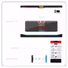 برچسب پوششی ماهوت مدل Lexus-Logo مناسب برای تبلت مایکروسافت Surface Pro 3 2014