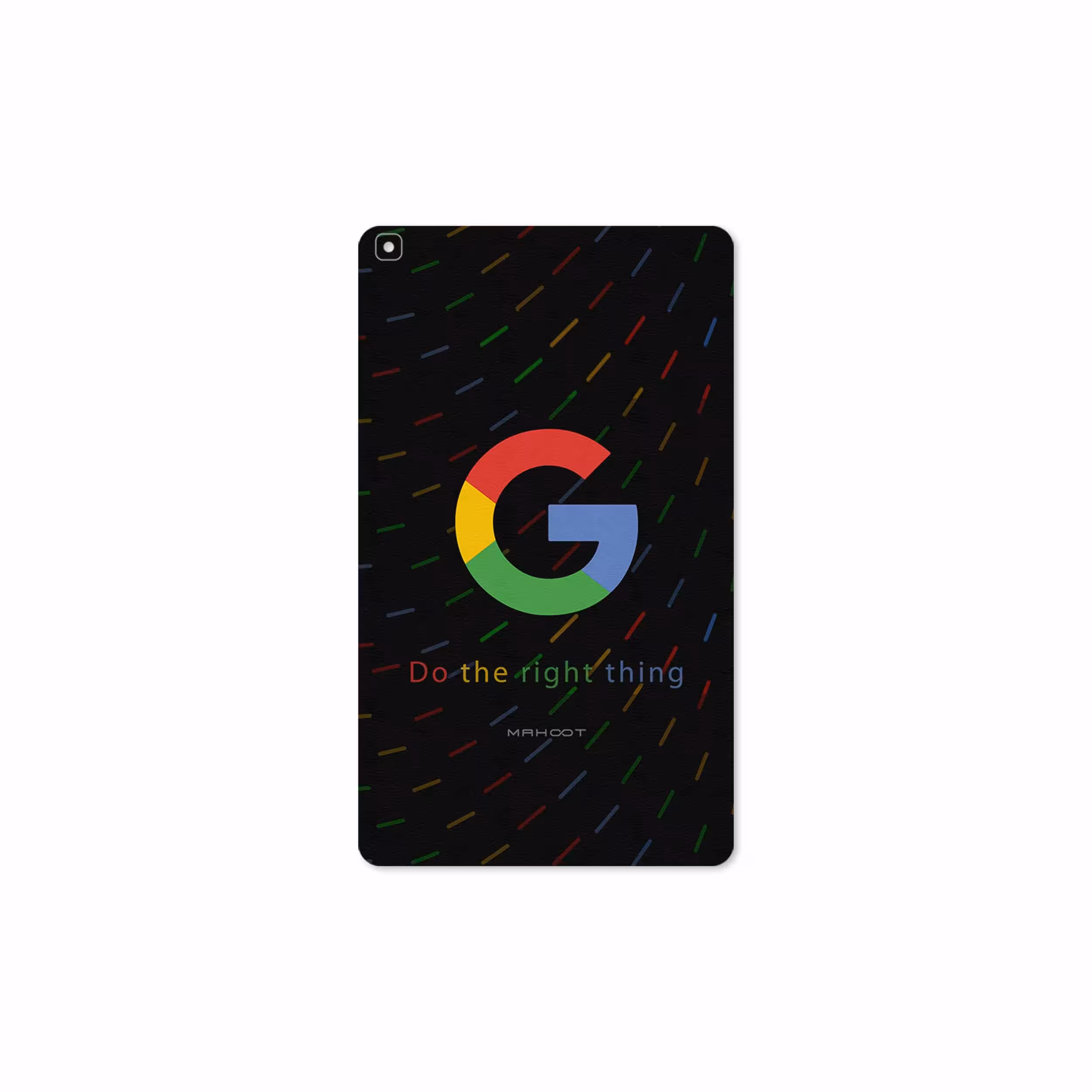 برچسب پوششی ماهوت مدل Google-Logo مناسب برای تبلت سامسونگ Galaxy Tab A 8.0 2019 T295