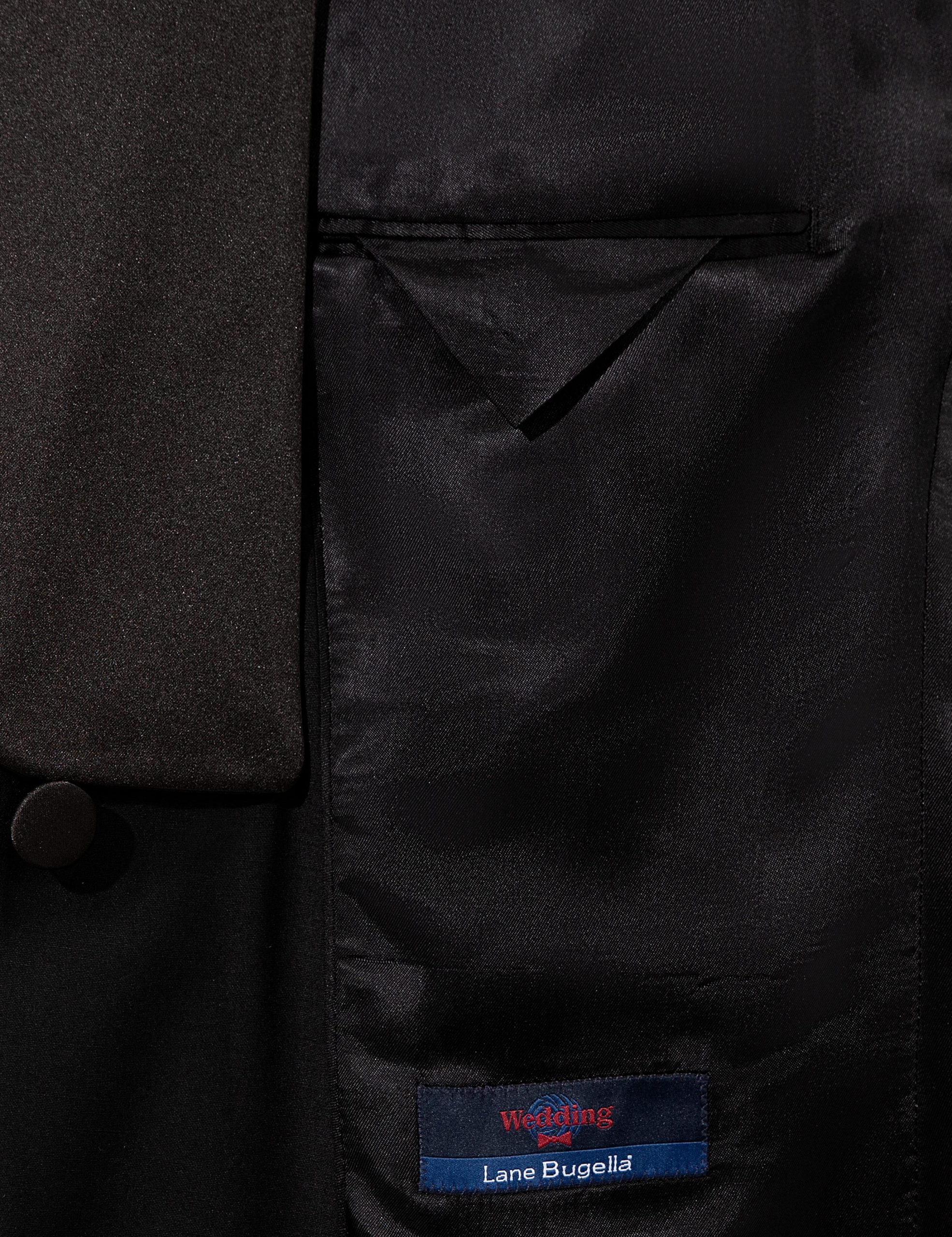 کت و شلوار مردانه مشکی کاشارل