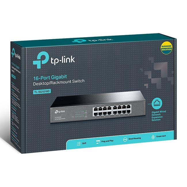 TL-SG1016D 16-Port Gigabit Desktop/Rackmount سوییچ - تکنو لینک 148