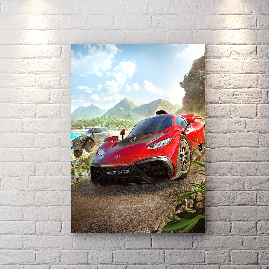 تخته شاسی گیمینگ طرح فورزا  BAs-9777