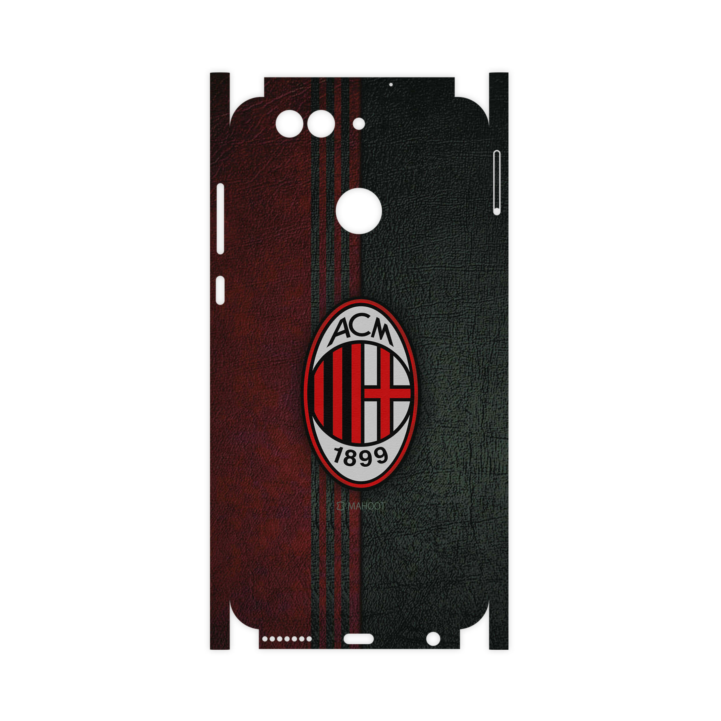 برچسب پوششی ماهوت مدل AC-Milan-FC-FullSkin مناسب برای گوشی موبایل هوآوی Nova 2 Plus