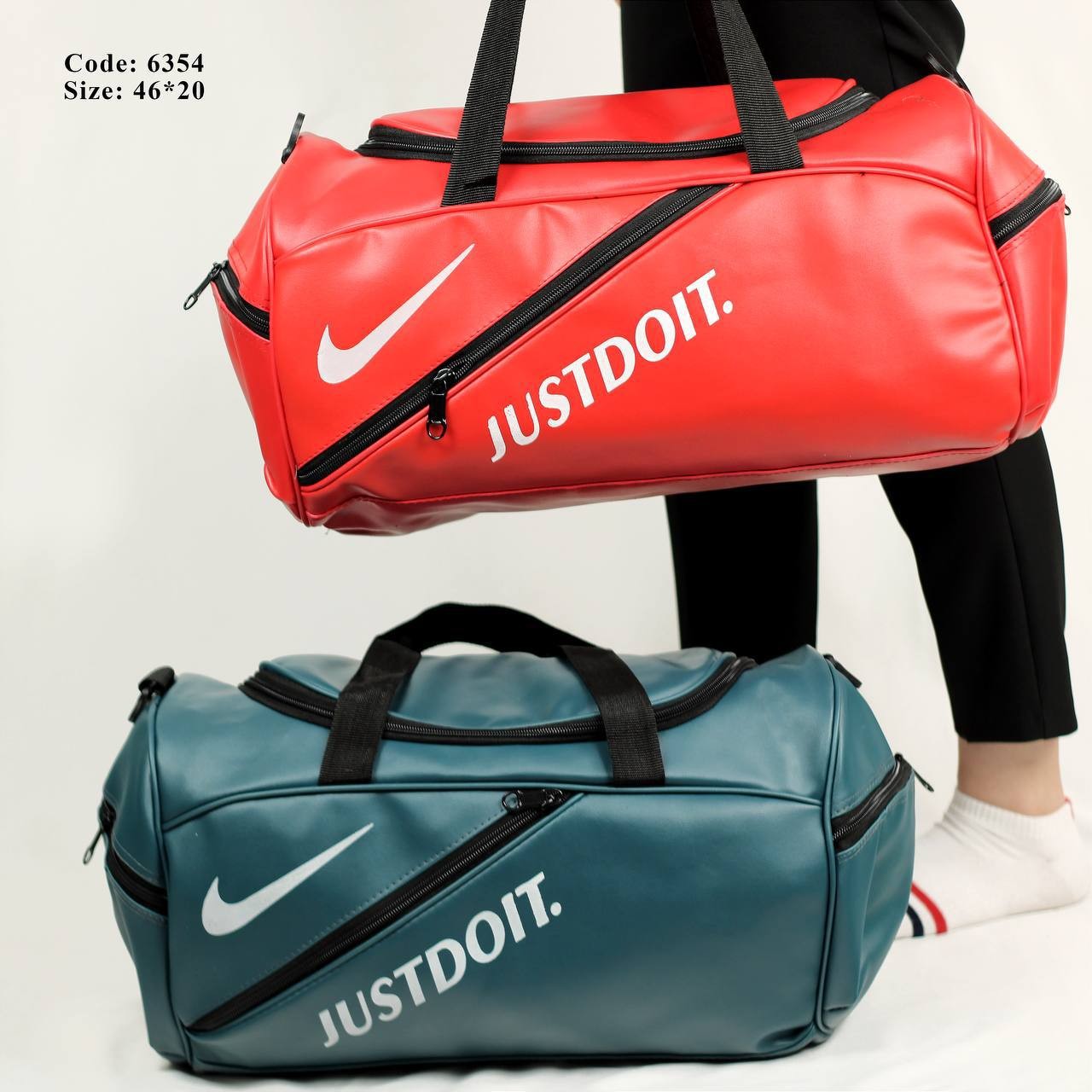 ساک ورزشی باشگاهی چرم ارسال رایگان